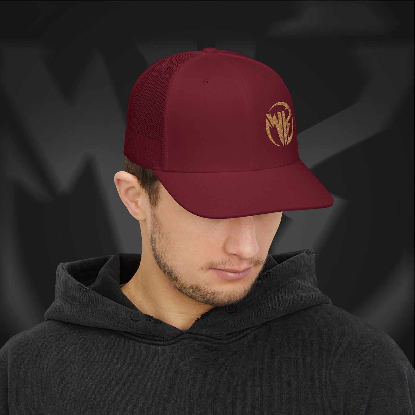 Wilson Kustoms Gold Seal Trucker Hat