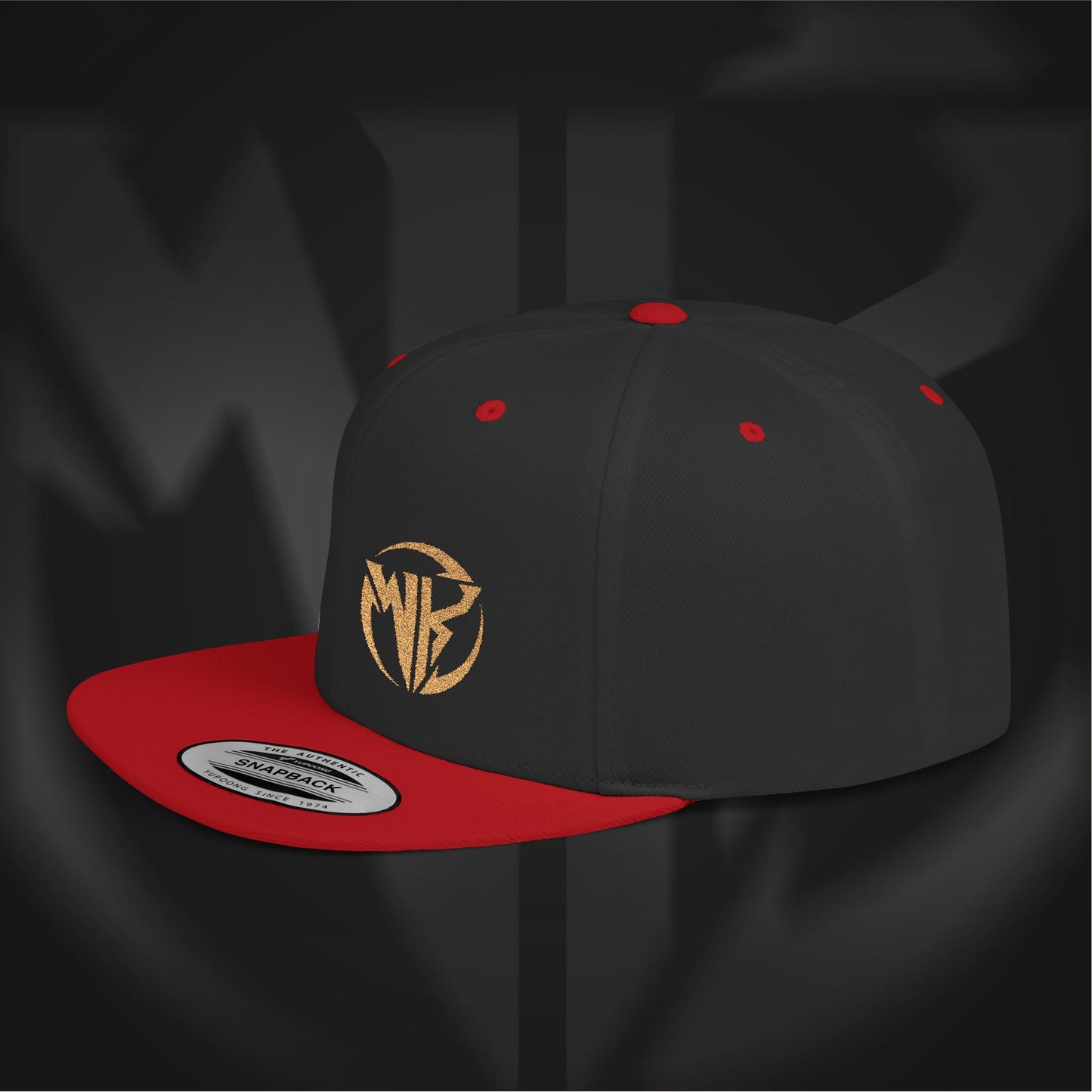 Wilson Kustoms Flatbill Snapback – WK Seal Edition