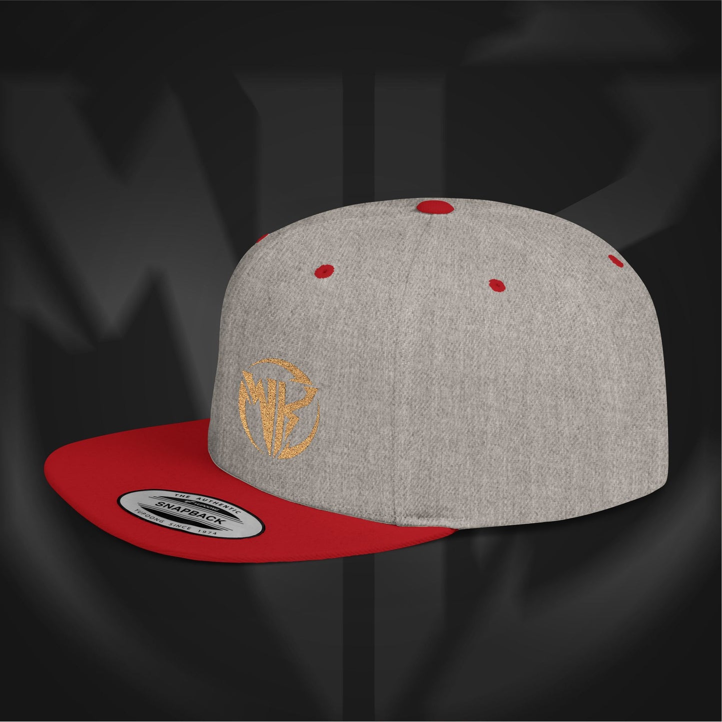 Wilson Kustoms Flatbill Snapback – WK Seal Edition