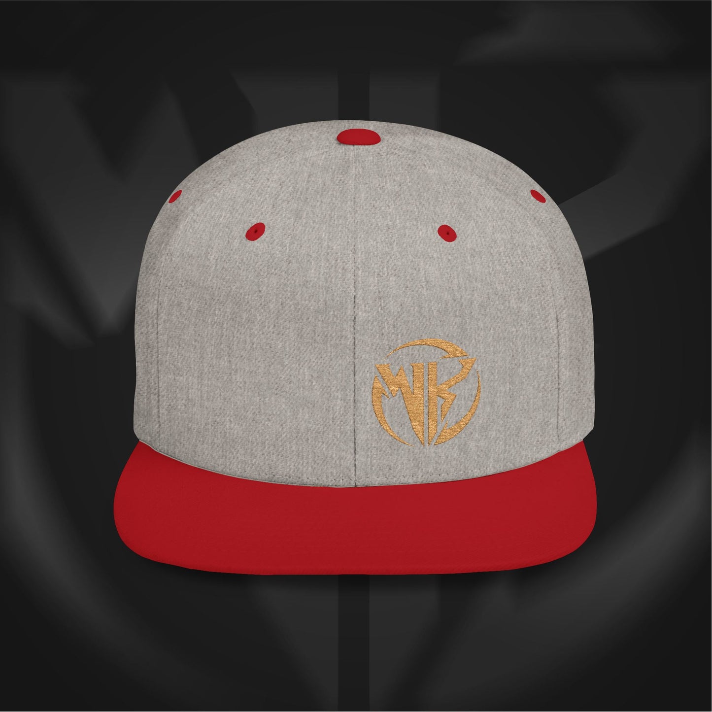 Wilson Kustoms Flatbill Snapback – WK Seal Edition