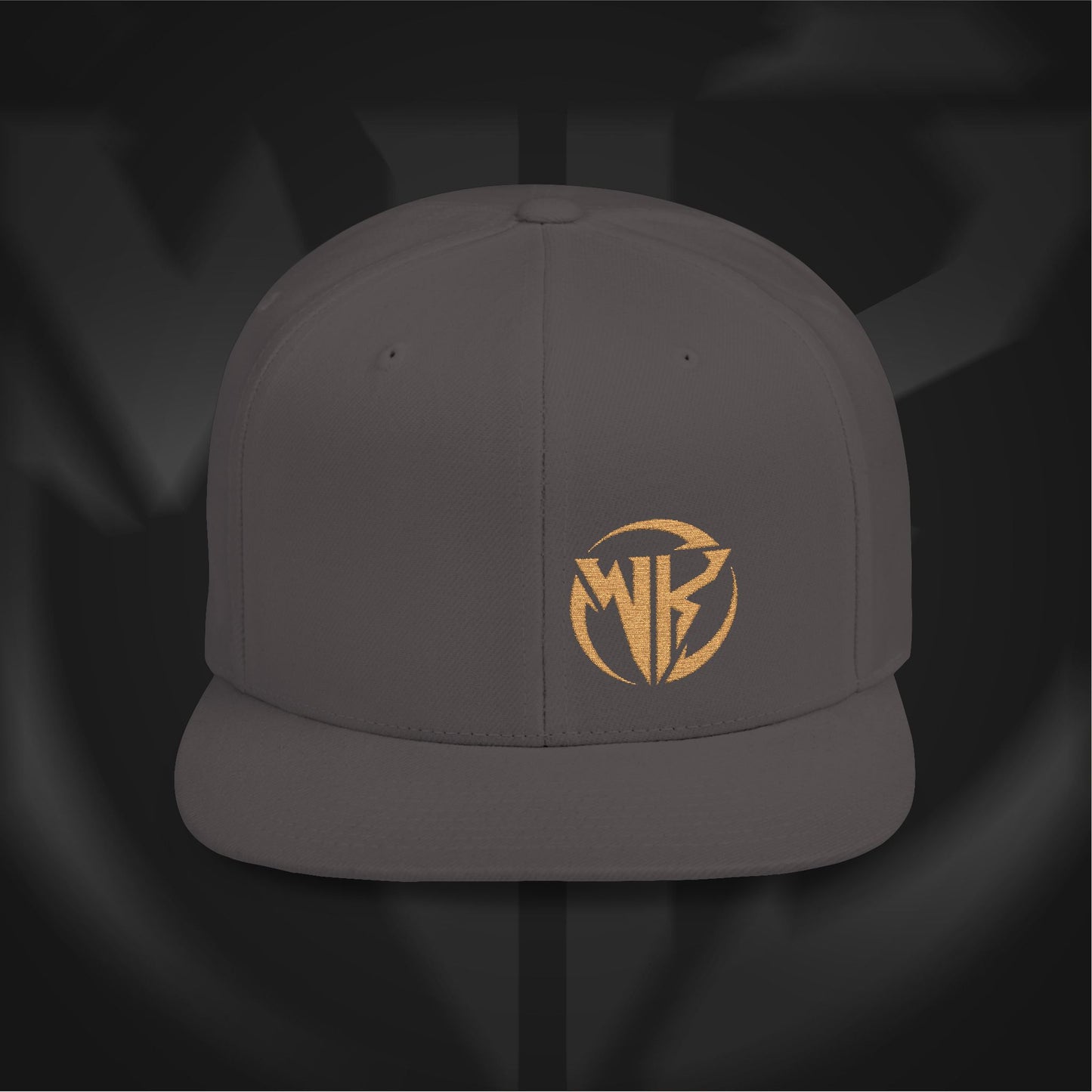 Wilson Kustoms Flatbill Snapback – WK Seal Edition