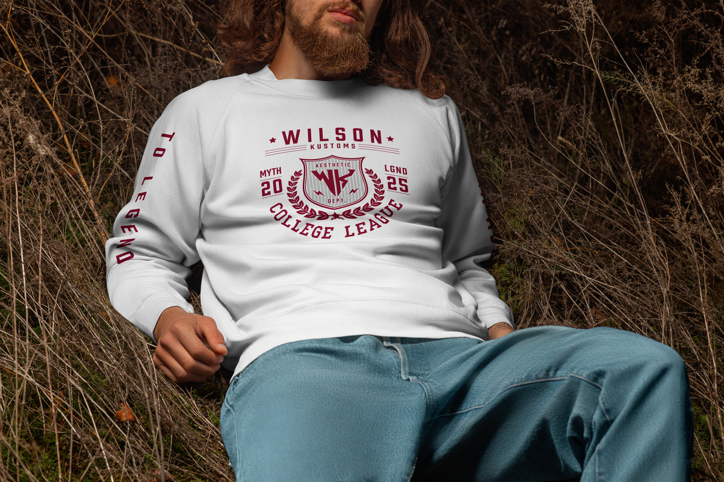 WK Aesthetic Department Crewneck Sweatshirt