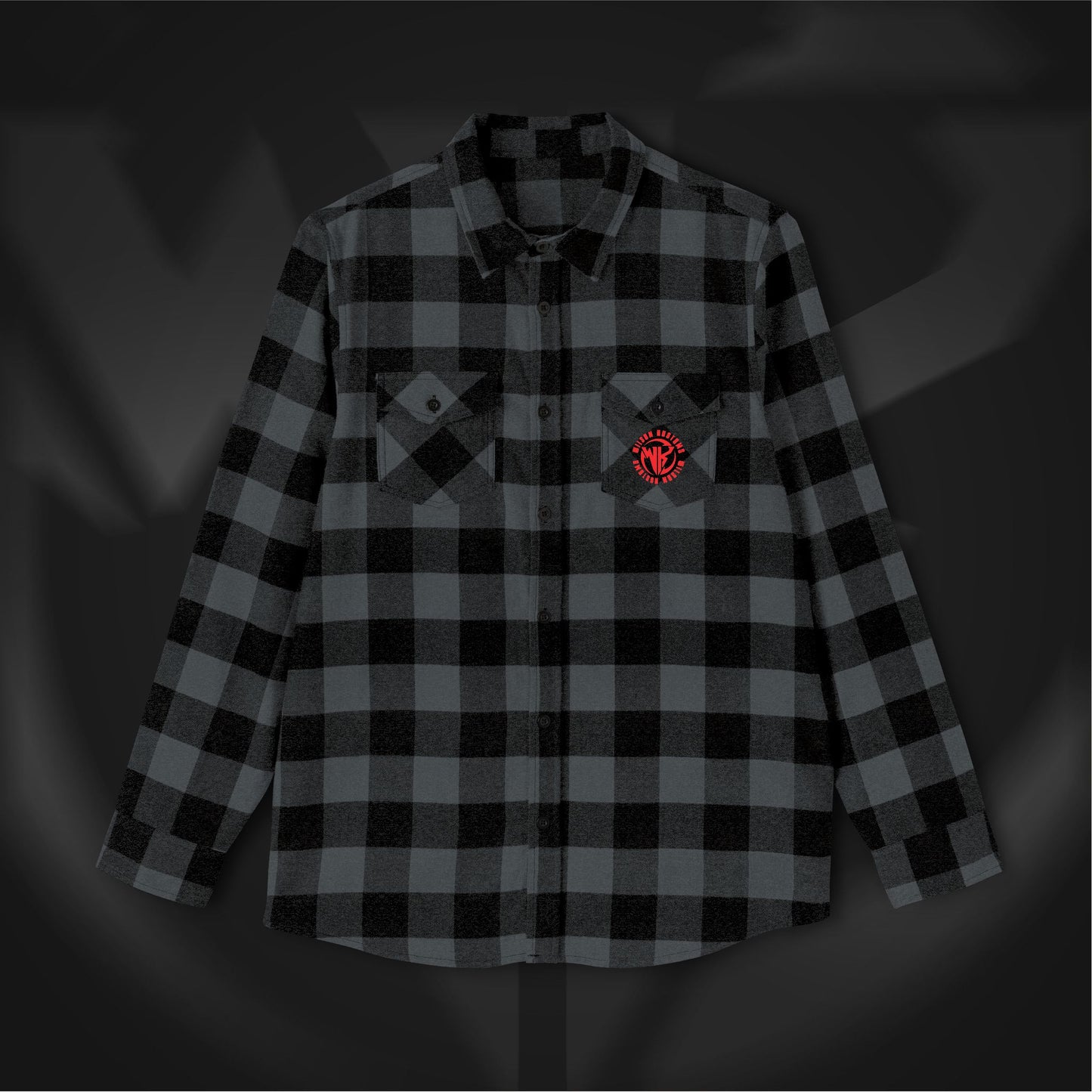 Wilson Kustoms Pinstripe Flannel – “Myth to Legend” Edition