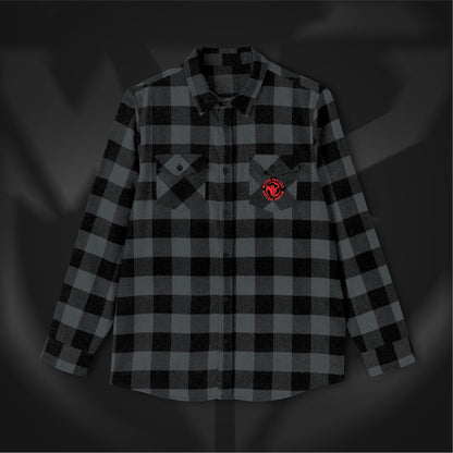 Wilson Kustoms Pinstripe Flannel – “Myth to Legend” Edition