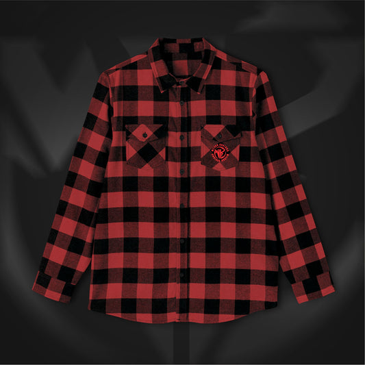 Wilson Kustoms Pinstripe Flannel – “Myth to Legend” Edition