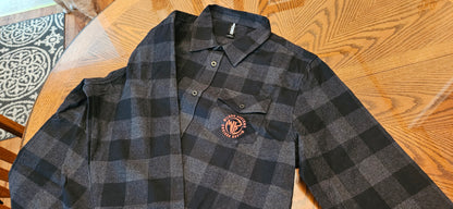 Wilson Kustoms Pinstripe Flannel – “Myth to Legend” Edition