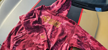 Wilson Kustoms x Champion Gold Embroidered Hoodie – Tie-Dye Edition